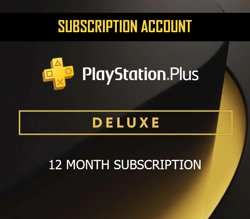 PlayStation Plus Deluxe 12 мес. Subscription Аккаунт