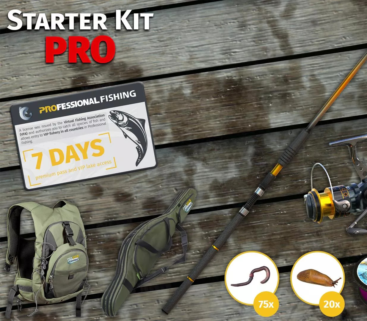 Professional Fishing - Starter Kit Pro DLC Steam Ключ