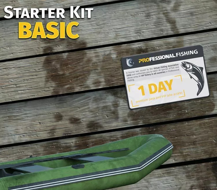 Professional Fishing - Starter Kit Basic DLC Steam Ключ