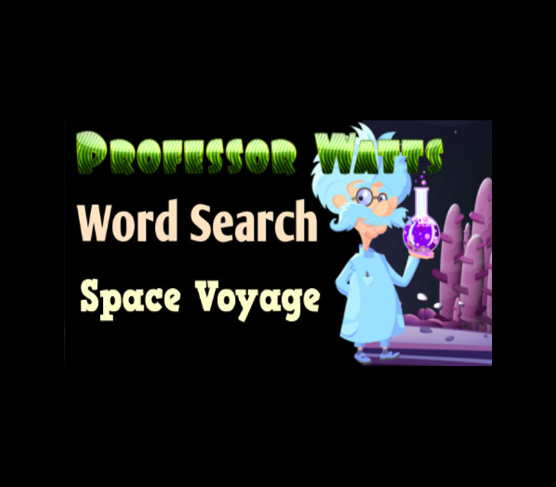 Professor Watts Word Search: Space Voyage PC Steam Ключ