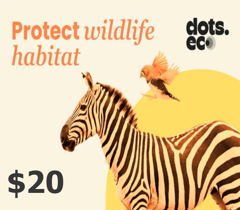 Protect wildlife habitat $20 Подарочная карта US