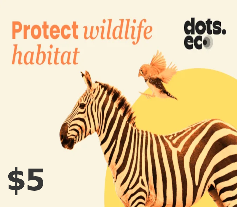 Protect wildlife habitat $5 Подарочная карта US