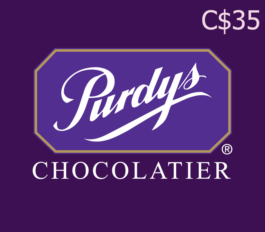 Purdys Chocolatier C$35 Подарочная карта CA