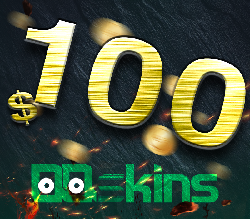 QQSkins $100 Карта пополнения