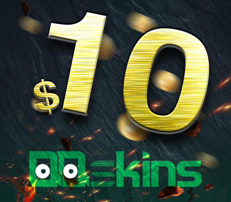 QQSkins $10 Карта пополнения