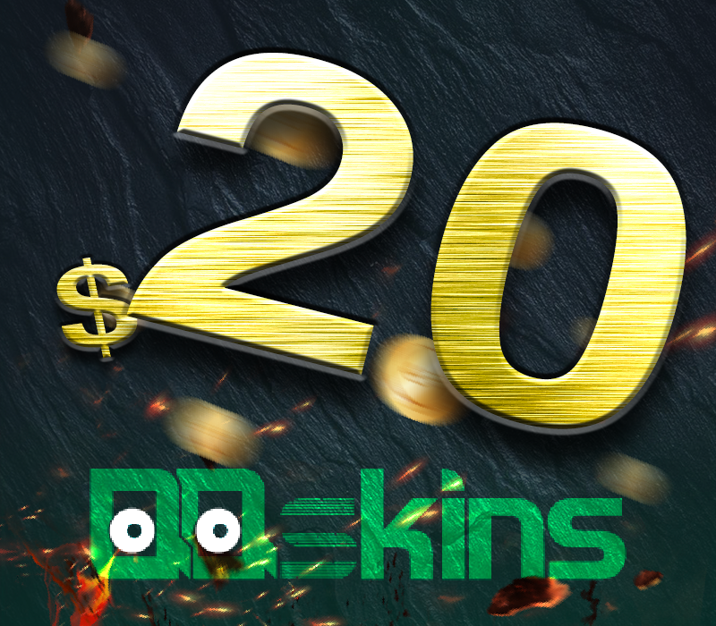 QQSkins $20 Карта пополнения
