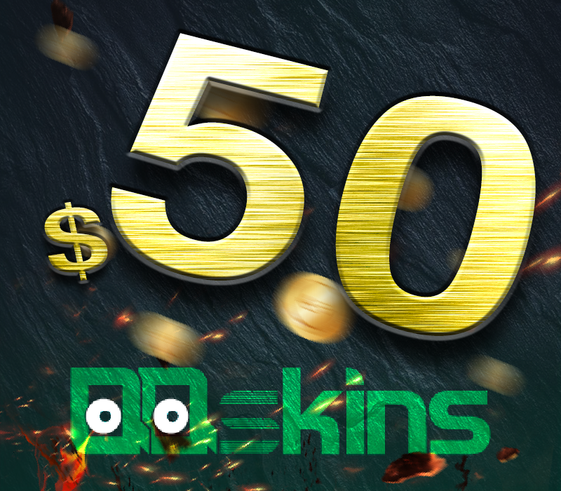QQSkins $50 Карта пополнения