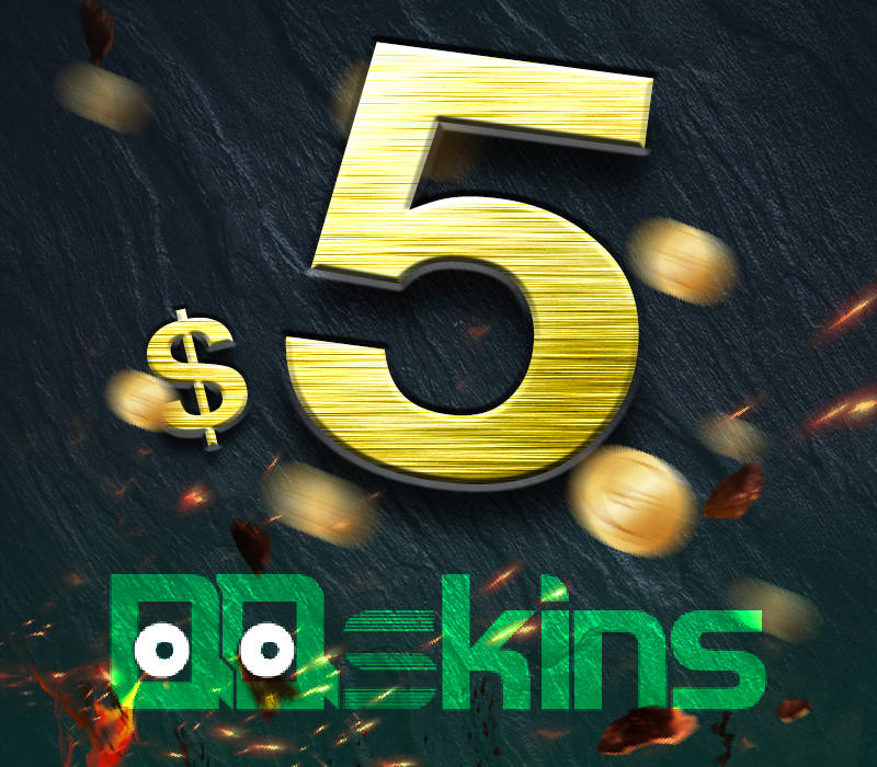 QQSkins $5 Карта пополнения