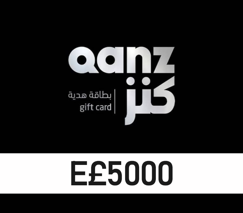 Qanz E£5000 Подарочная карта EG