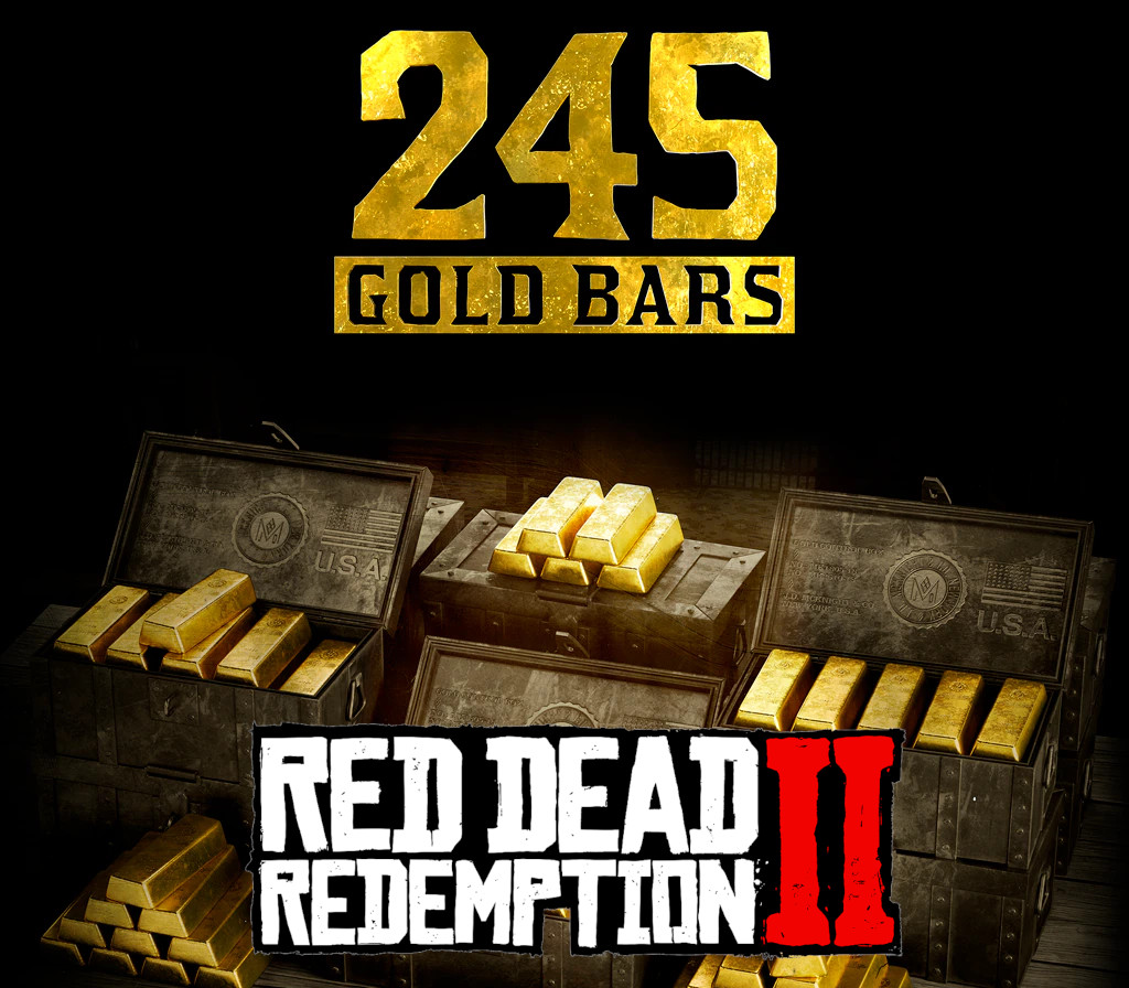 Red Dead Redemption 2 Online - 245 Gold Bars EU XBOX One Ключ