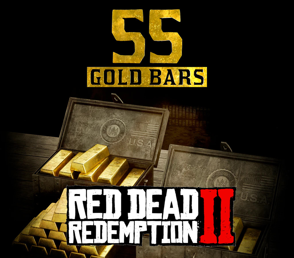 Red Dead Redemption 2 Online - 55 Gold Bars US XBOX One Ключ