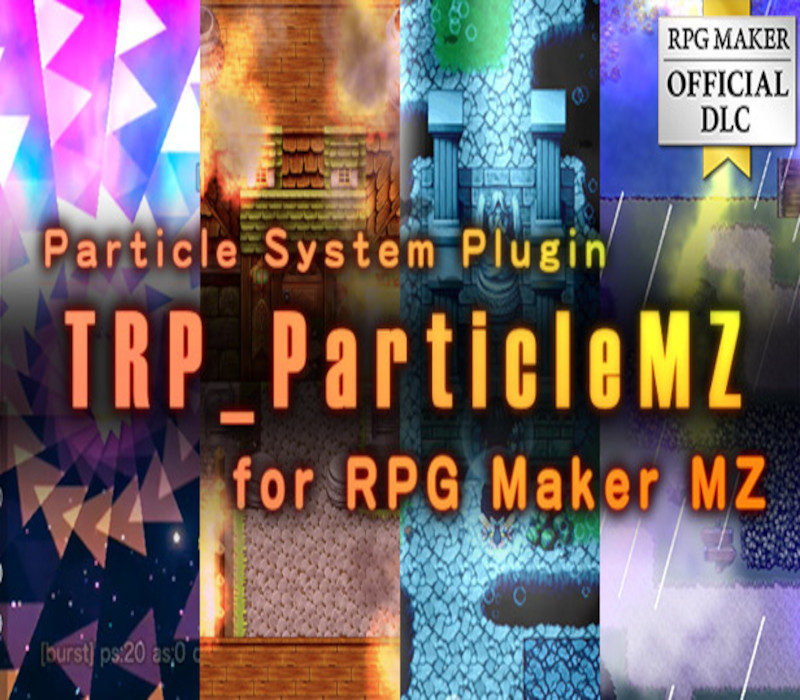 RPG MAKER MZ - Particle System Plugin - TRP Particle MZ DLC PC Steam Ключ