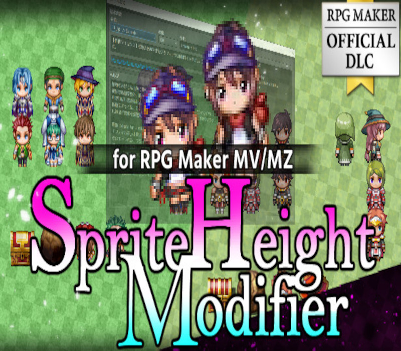 RPG MAKER MZ - Sprite Height Modifier DLC PC Steam Ключ