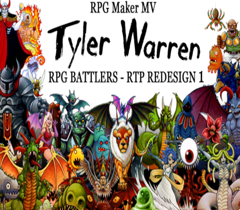 RPG Maker MV - Tyler Warren RPG Battlers: RTP Redesign 1 DLC EU Steam Ключ