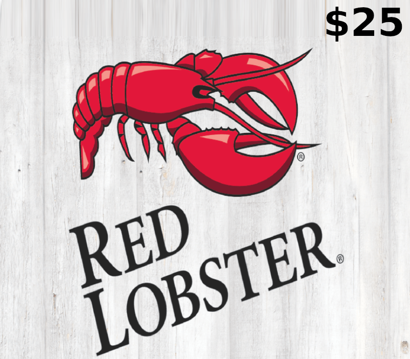 Red Lobster $25 Подарочная карта US