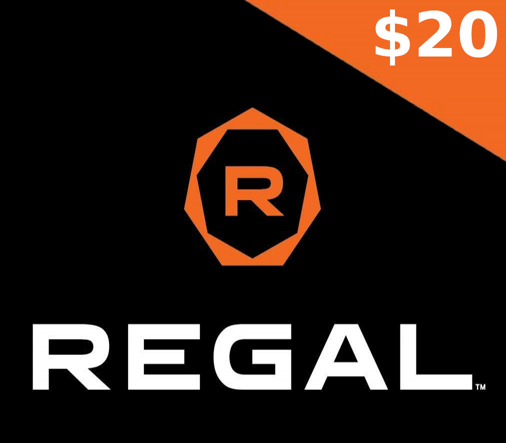 Regal Cinemas $20 Подарочная карта US