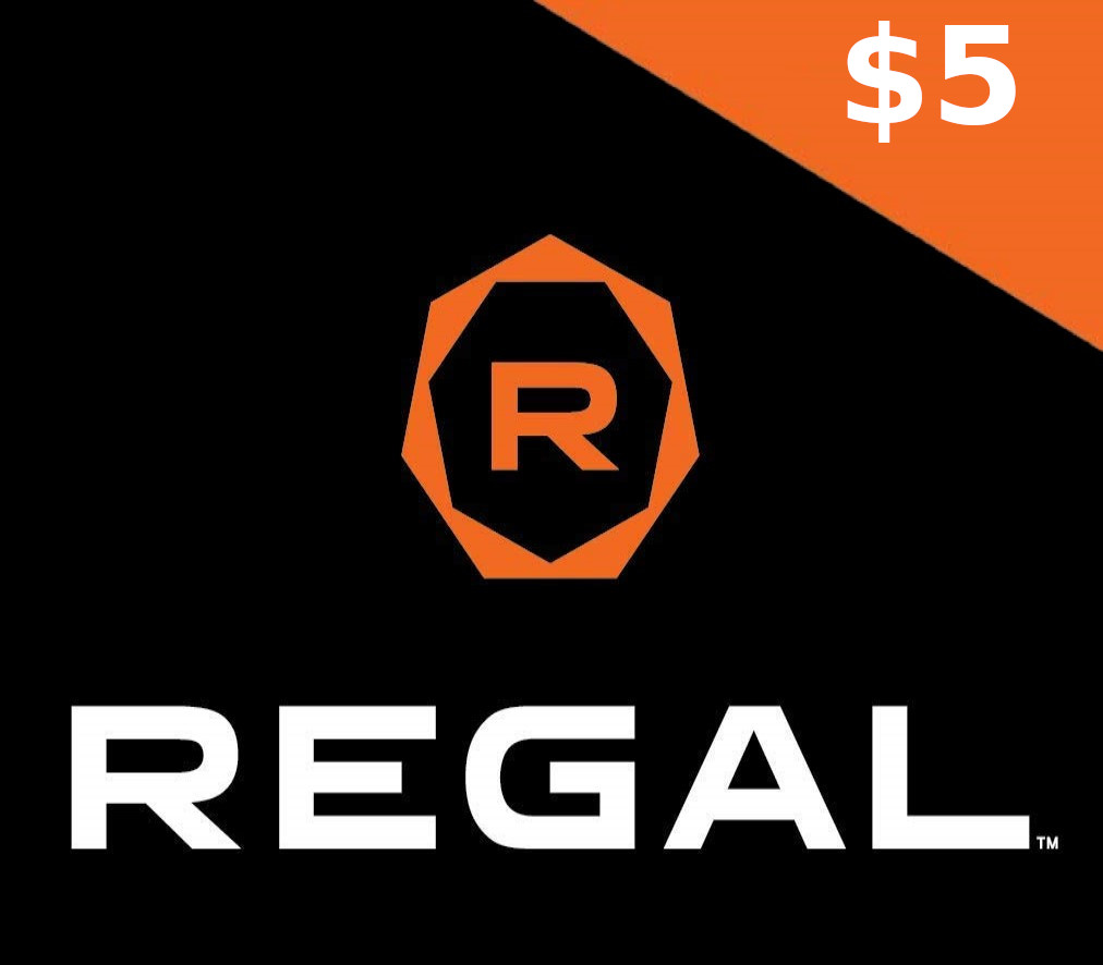 Regal Cinemas $5 Подарочная карта US