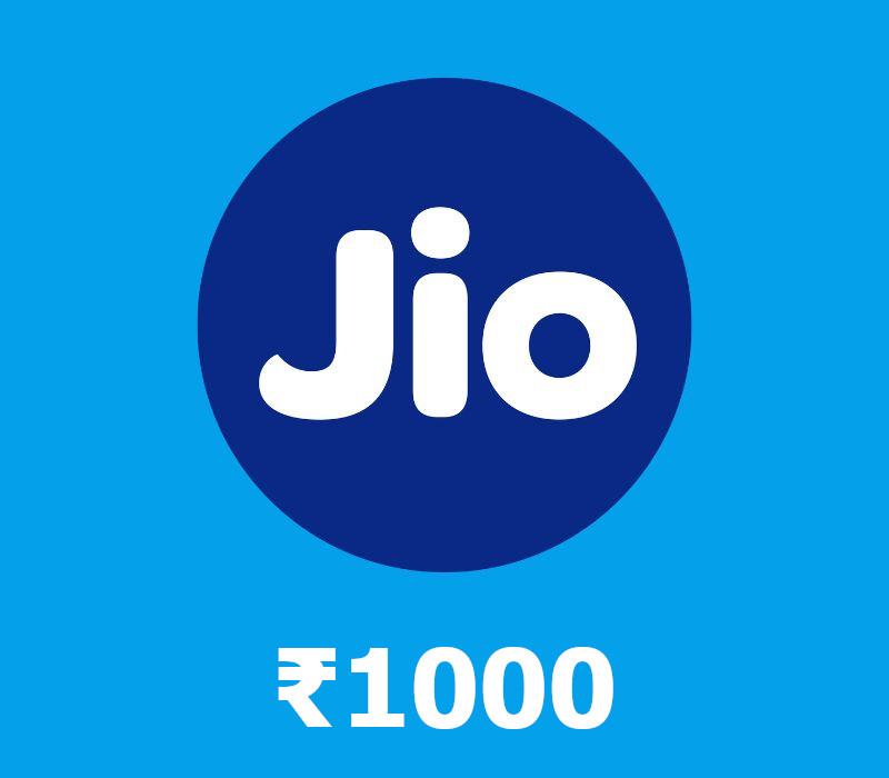 Reliance My Jio Store ₹1000 Подарочная карта IN