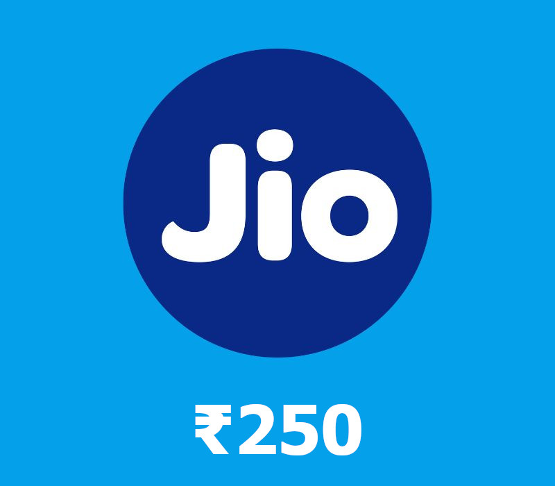 Reliance My Jio Store ₹250 Подарочная карта IN