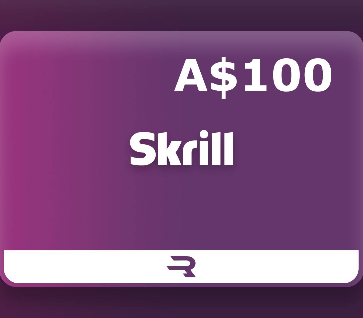 Rewarble Skrill A$100 Подарочная карта