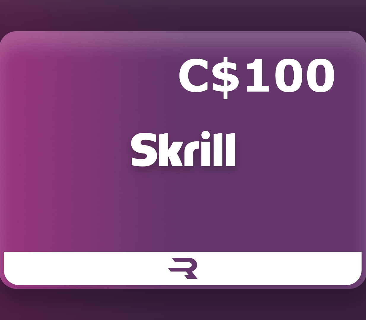 Rewarble Skrill C$100 Подарочная карта