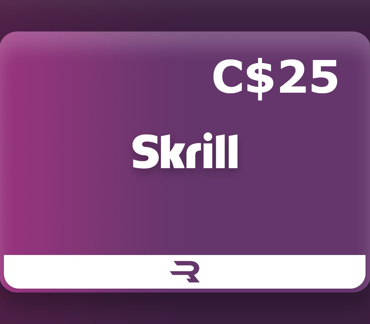 Rewarble Skrill C$25 Подарочная карта