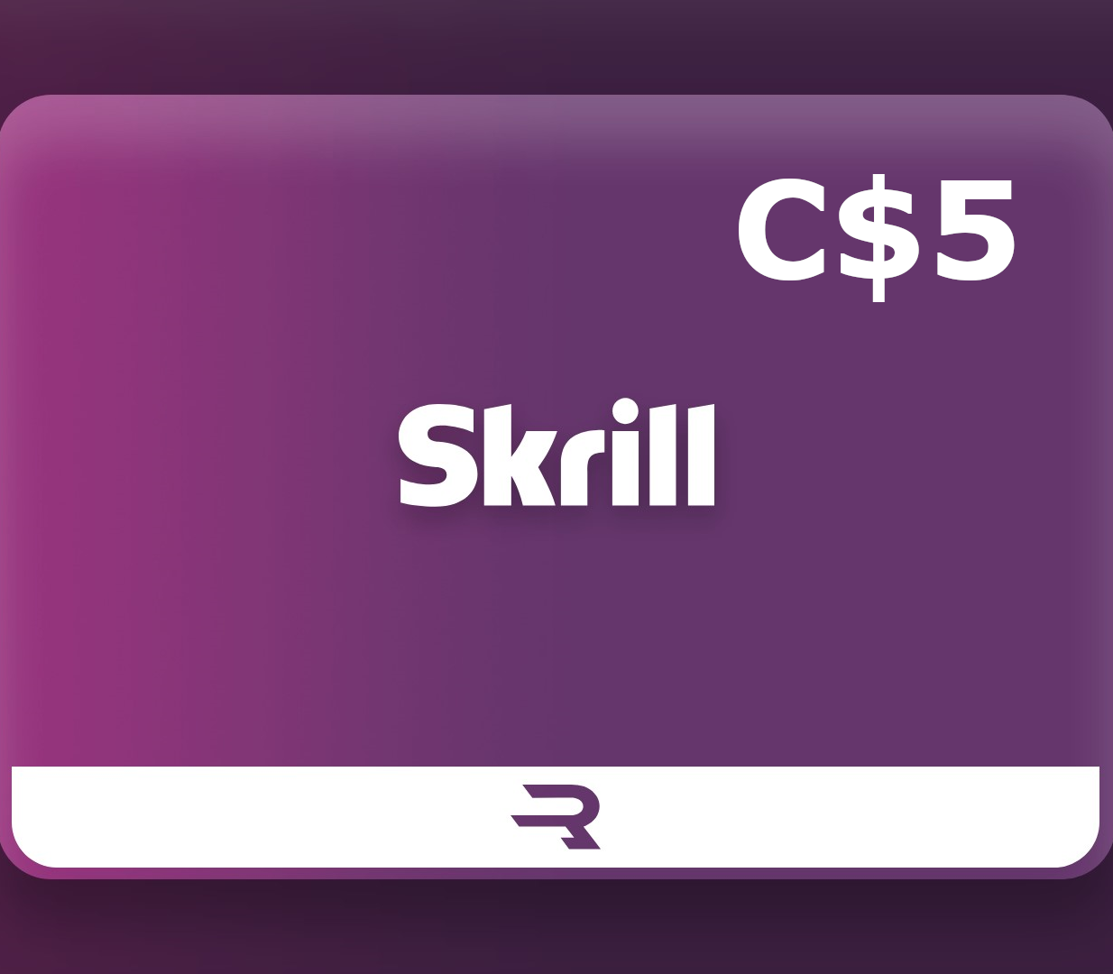 Rewarble Skrill C$5 Подарочная карта