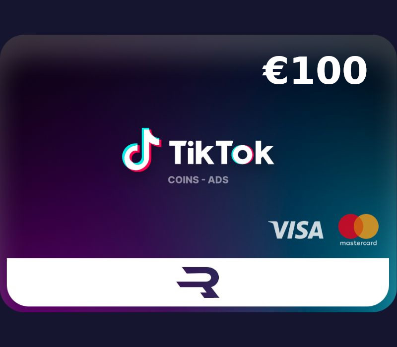 Rewarble TikTok €100 Подарочная карта