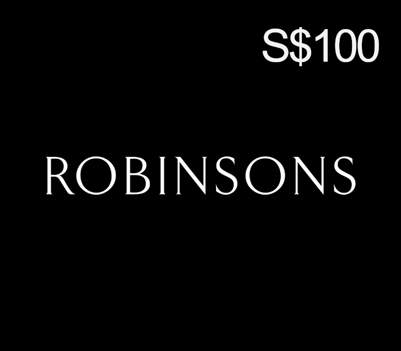 Robinsons S$100 Подарочная карта SG