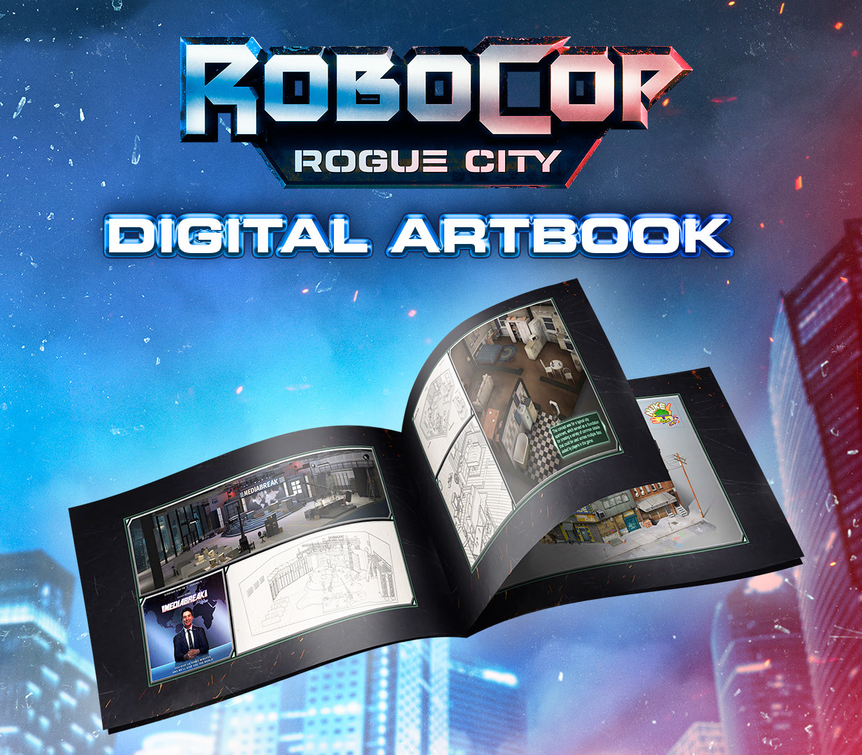 Robocop: Rogue City - Digital Artbook DLC Steam Ключ