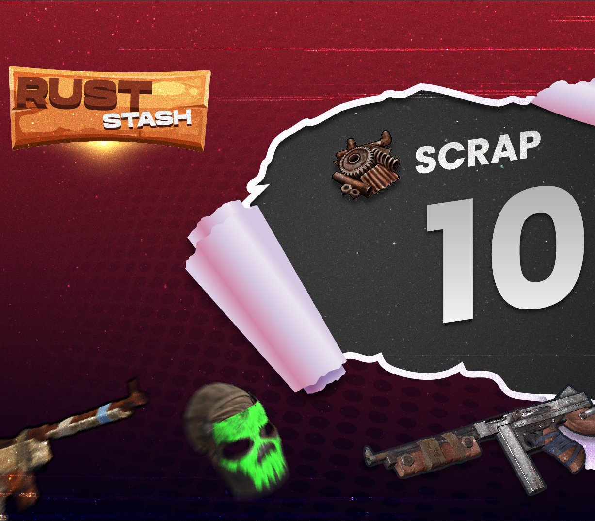 Ruststash $10 Scrap Подарочная карта