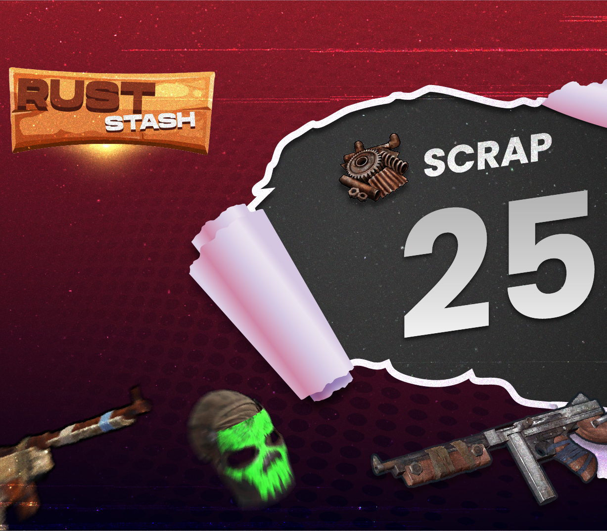 Ruststash $25 Scrap Подарочная карта