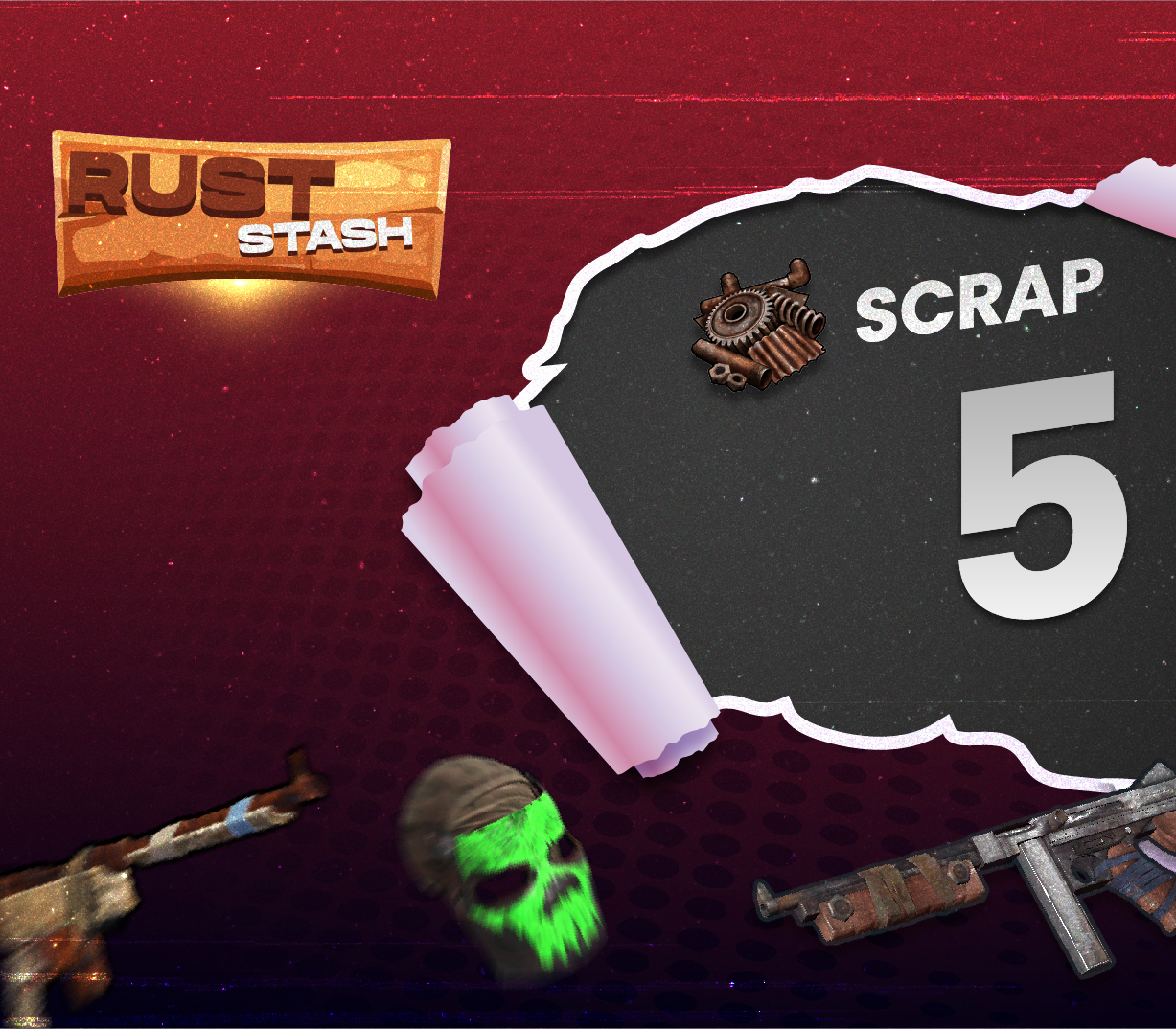 Ruststash $5 Scrap Подарочная карта