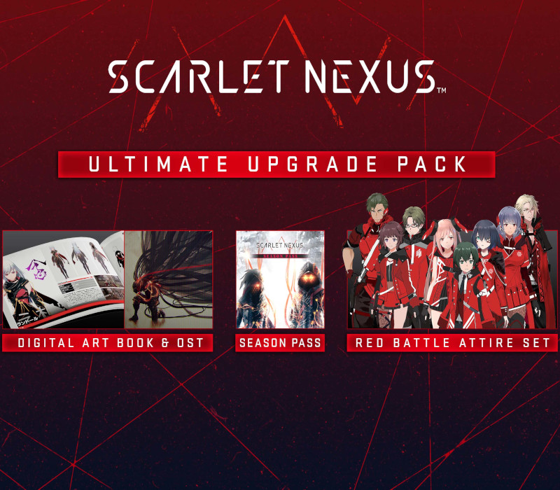 SCARLET NEXUS - Ultimate Апгрейд Pack DLC PC Steam Ключ
