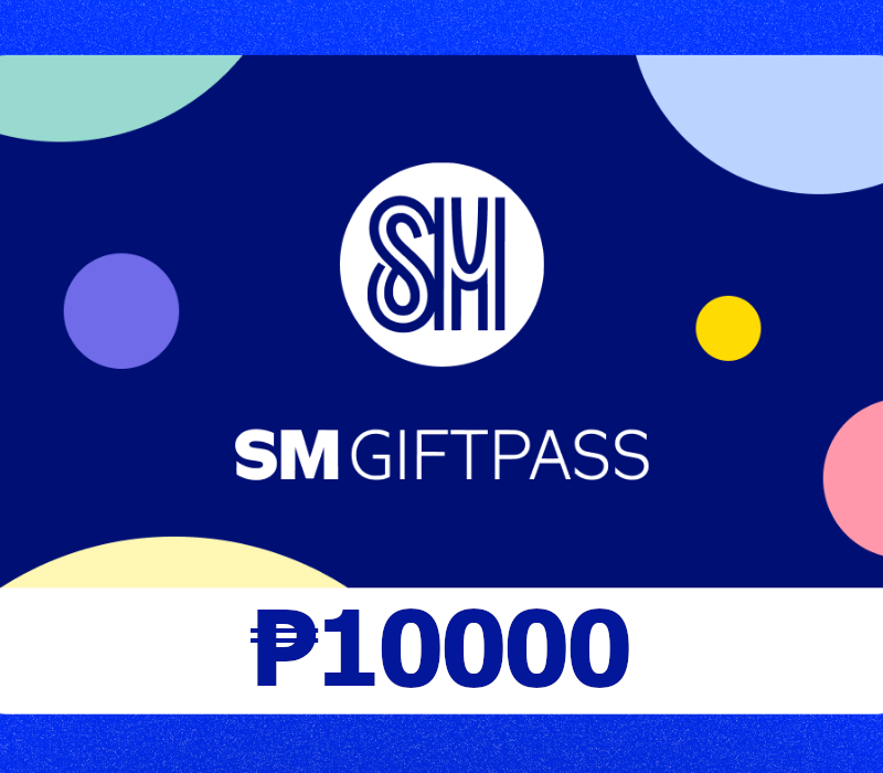 SM Gift Pass PHP 10000 Подарочная карта PH
