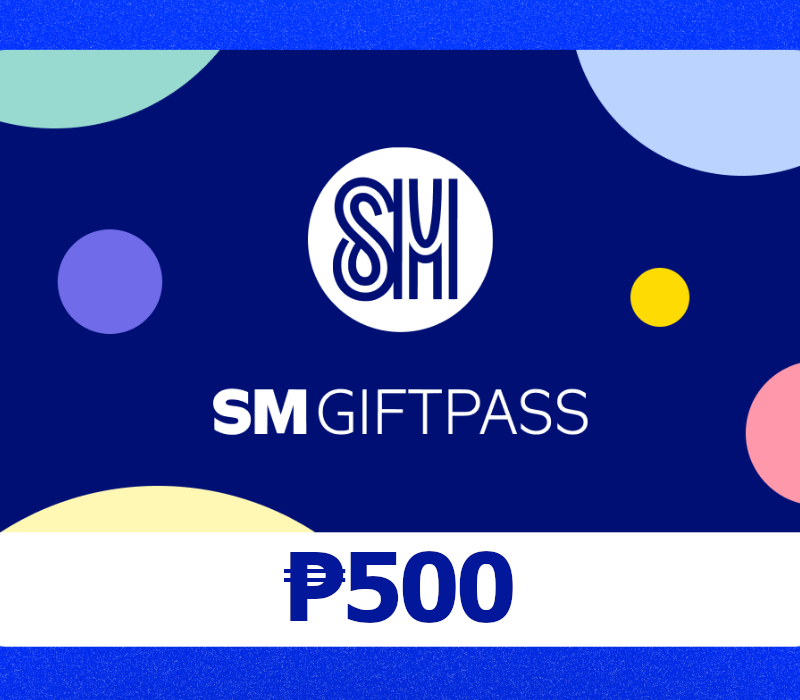 SM Gift Pass ₱500 Подарочная карта PH