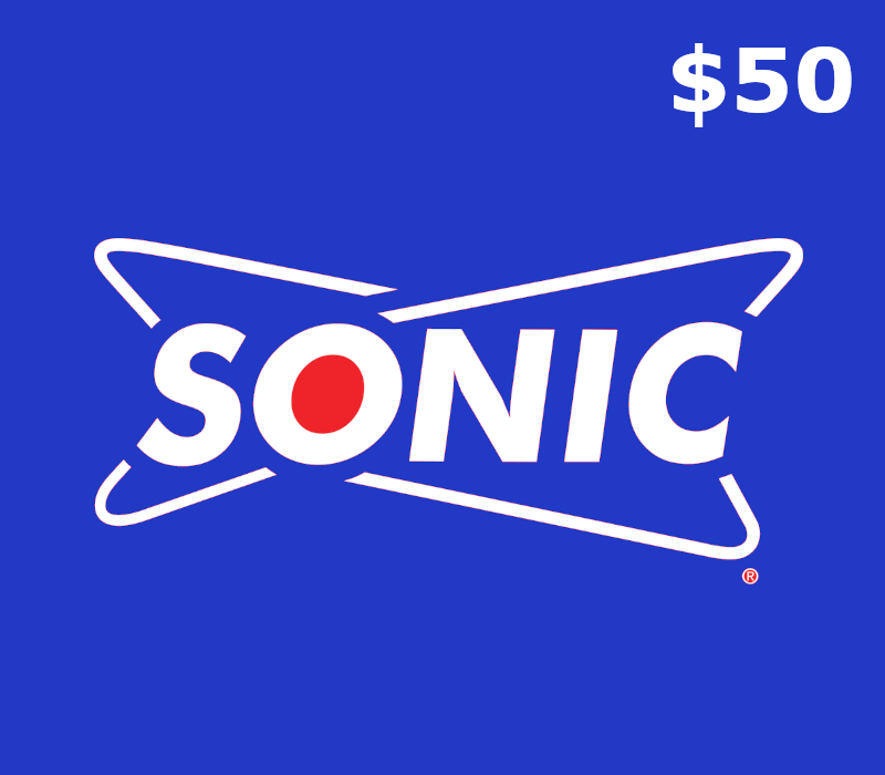 SONIC $50 Подарочная карта US