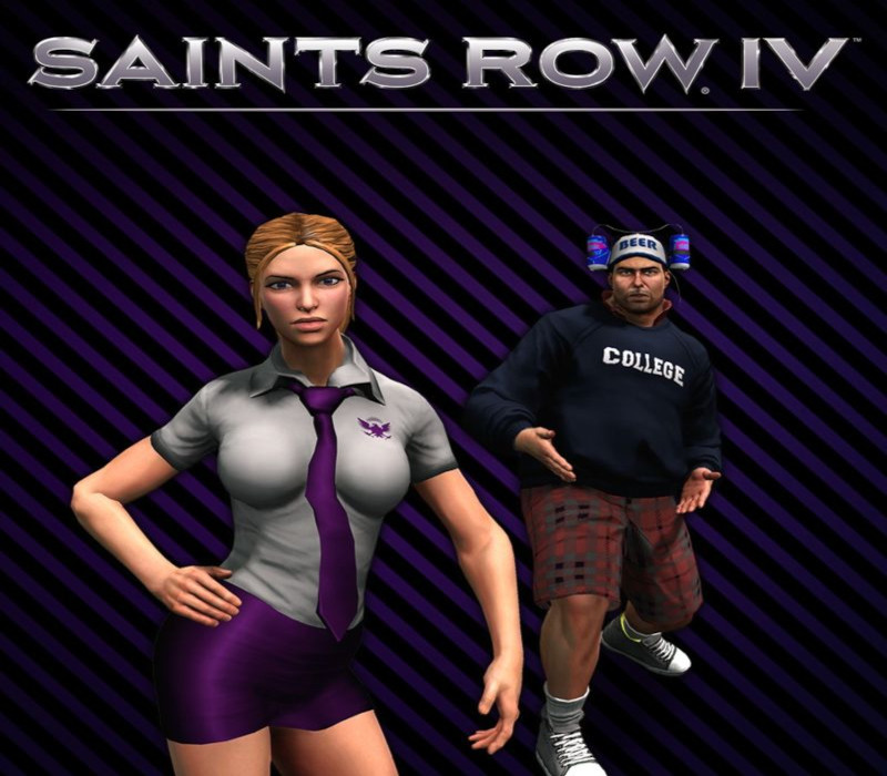 Saints Row IV - College Daze Pack DLC Steam Ключ