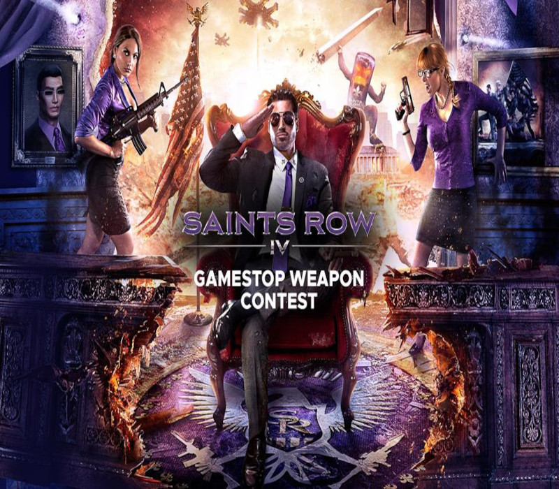 Saints Row IV - Gamestop Weapon Contest DLC Steam Ключ