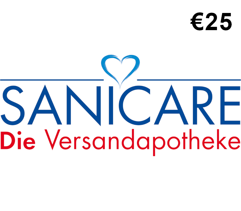Sanicare €25 Подарочная карта DE