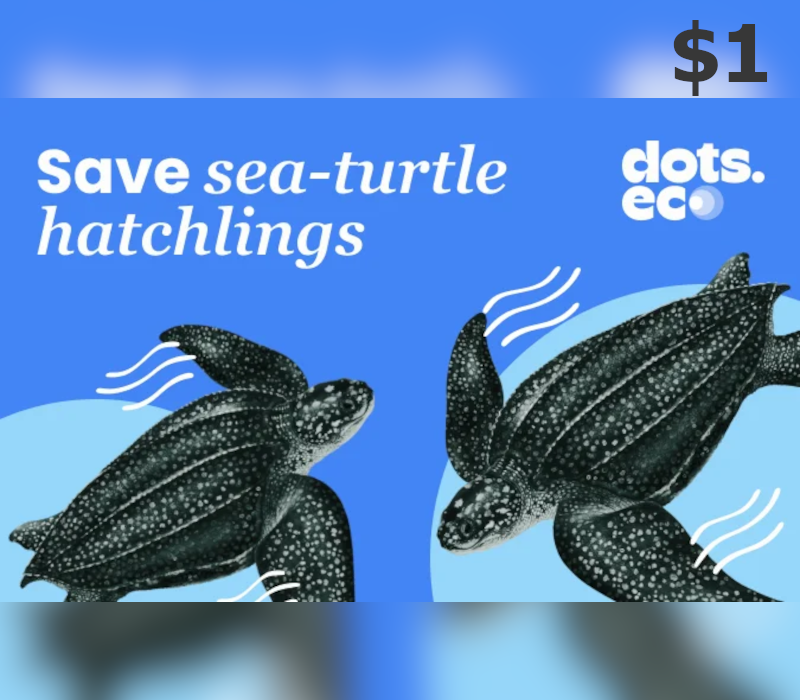 Save a sea-turtle hatchling $1 Подарочная карта US