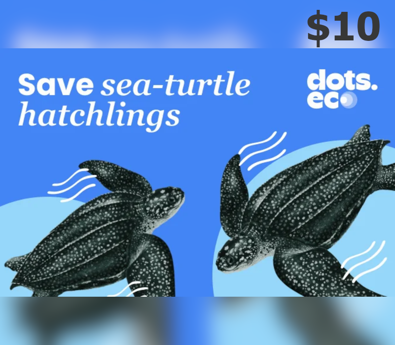 Save a sea-turtle hatchling $10 Подарочная карта US