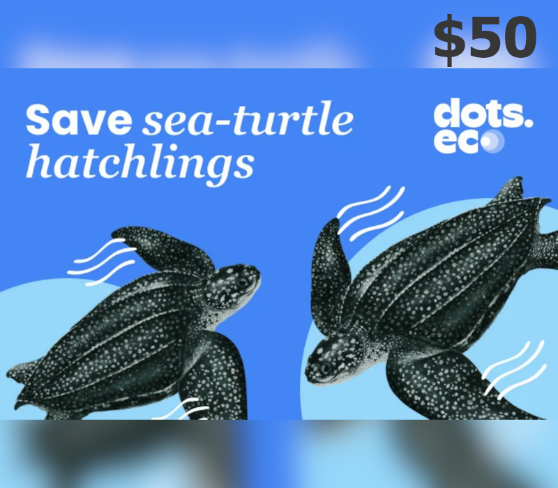 Save a sea-turtle hatchling $50 Подарочная карта US