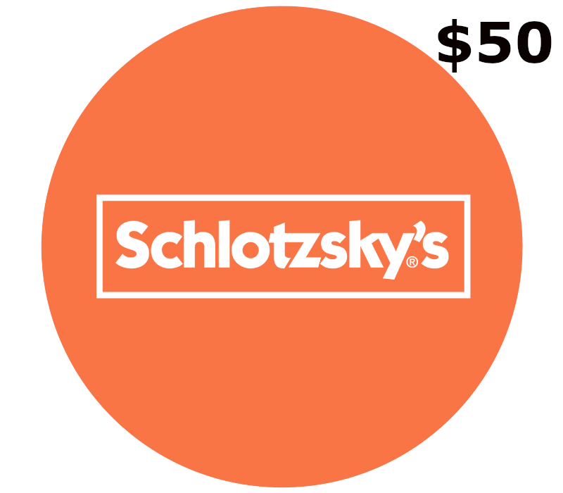Schlotzsky’s $50 Подарочная карта