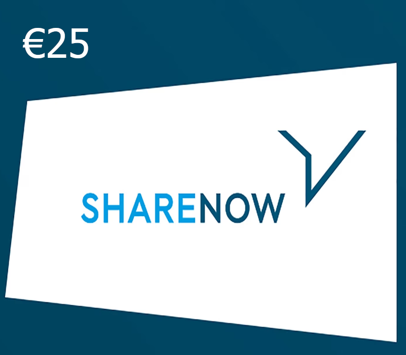 Share Now €25 Подарочная карта DE