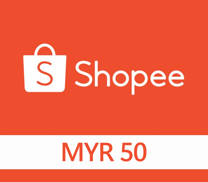 Shopee 50 MYR Подарочная карта MY