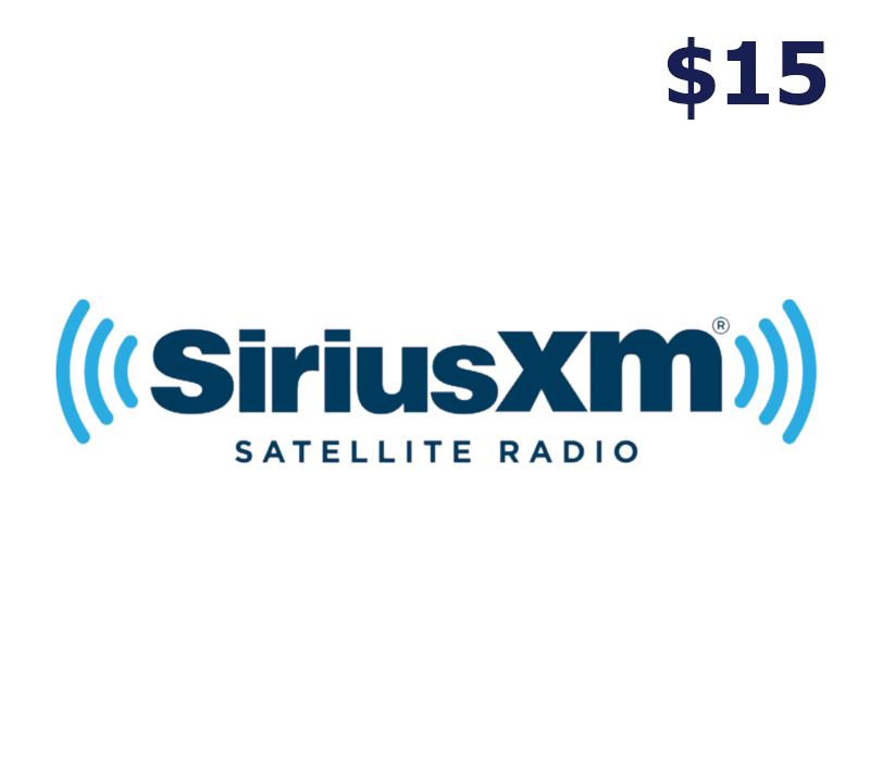 SiriusXM $15 Подарочная карта US