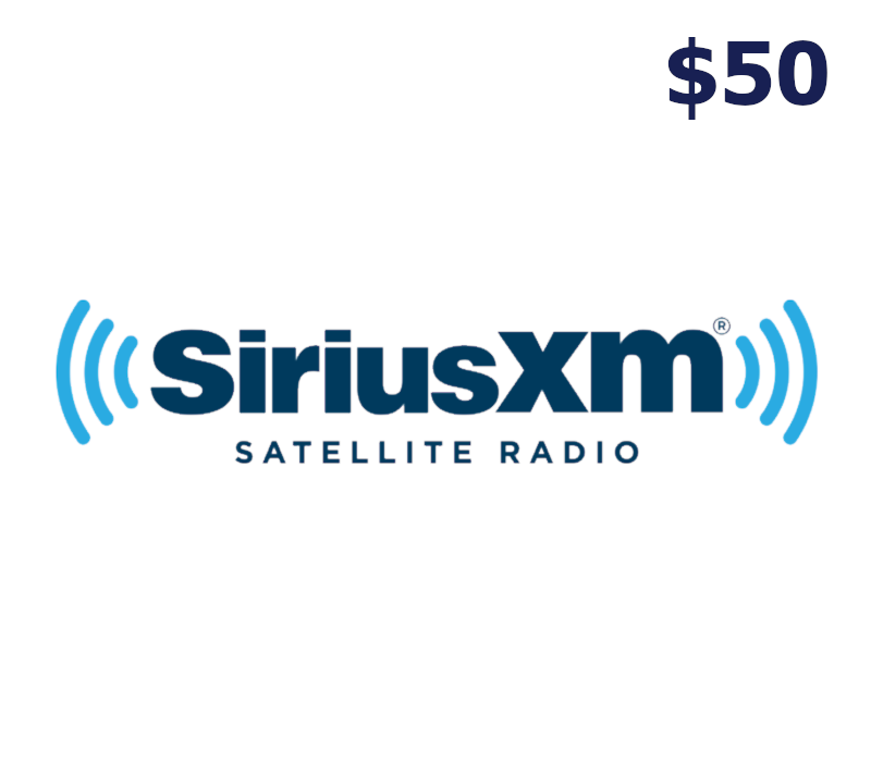 SiriusXM $50 Подарочная карта US