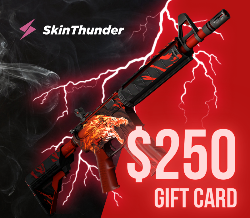 SkinThunder.com $250 Подарочная карта