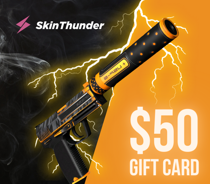 SkinThunder.com $50 Подарочная карта